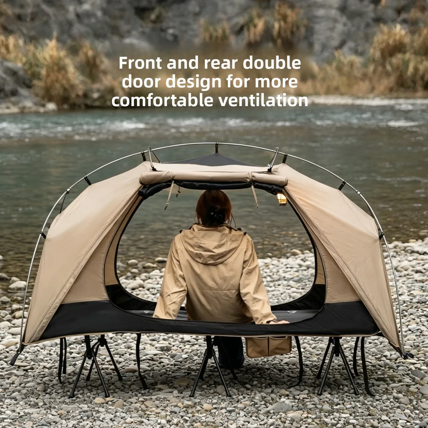 Outdoor Furniture Sunbrella - MOUNTAINHIKER Outdoor Camp Bed Tent Furniture
