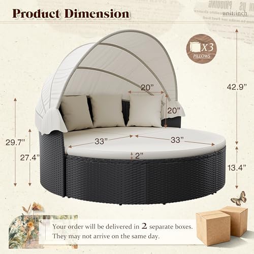 Patio Furniture Outdoor Round  - Outdoor Daybed Sofa review and price