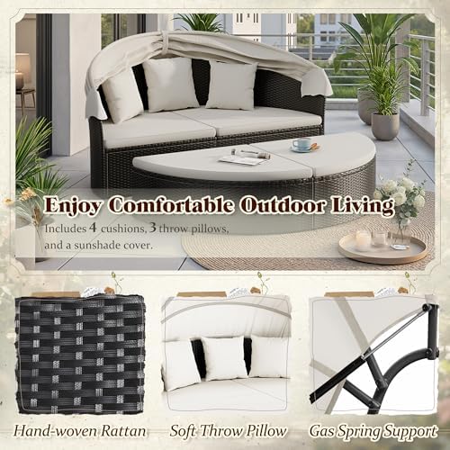 Patio Furniture Outdoor Round  - Outdoor Daybed Sofa review and price