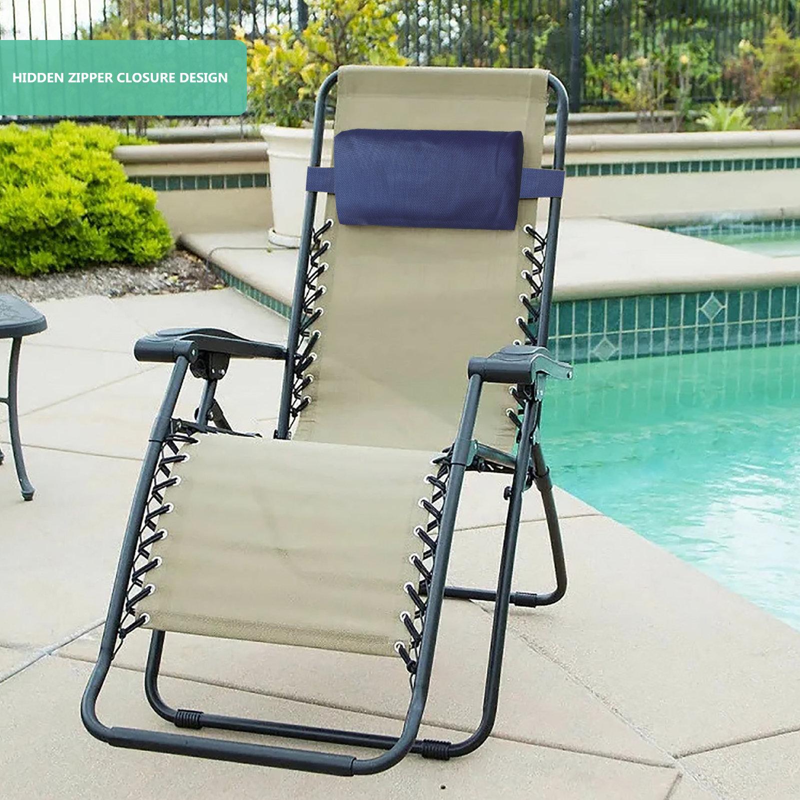 Neck Pillow Recliner Headrest  - Outdoor Furniture Sunbrella review and price
