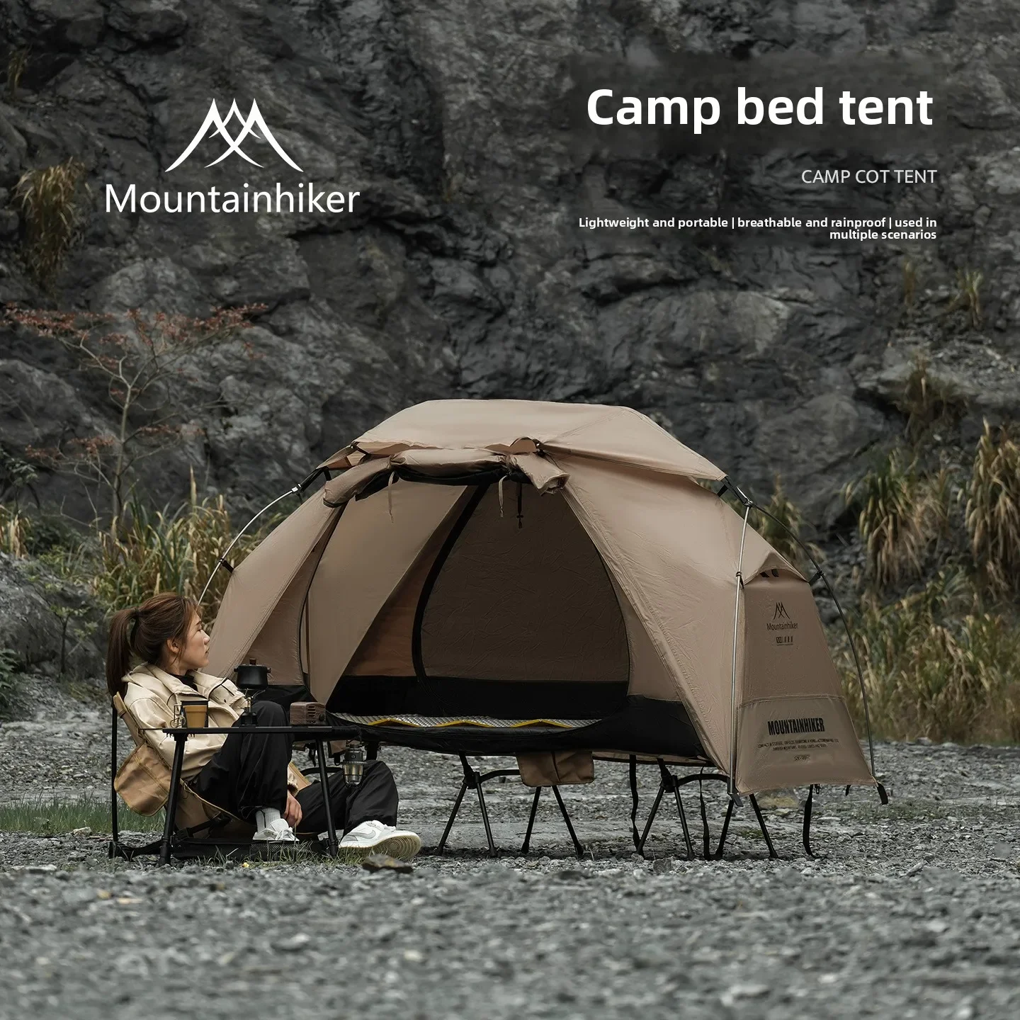 MOUNTAINHIKER Outdoor Camp Bed - Outdoor Furniture Sunbrella review and price