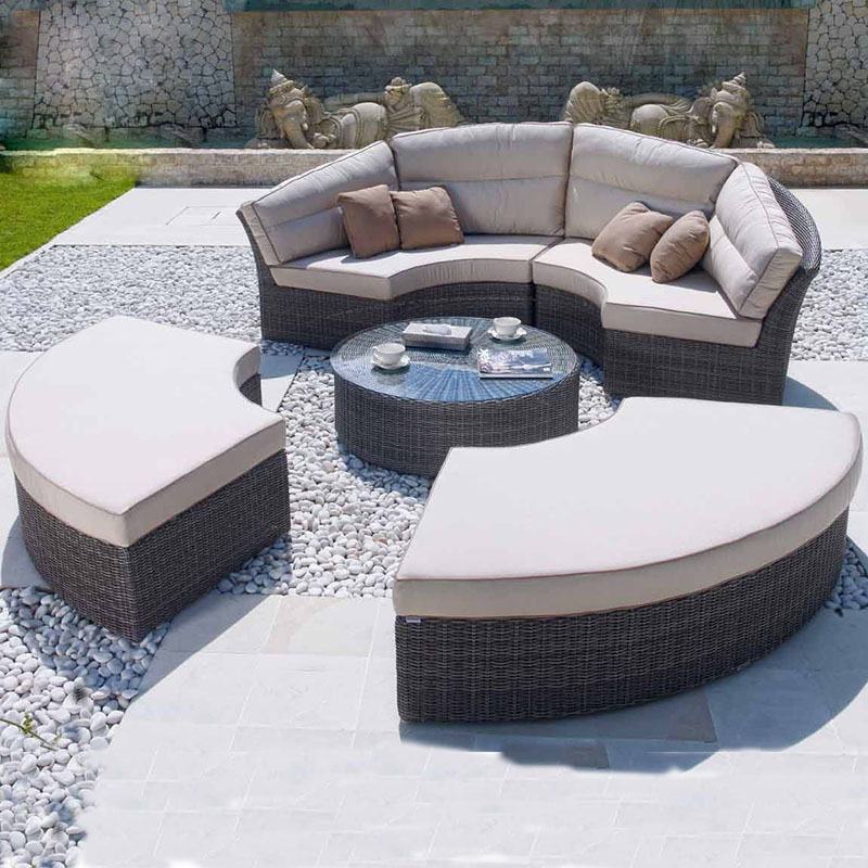 Outdoor Rattan Round Daybed So - Outdoor Daybed Sofa review and price