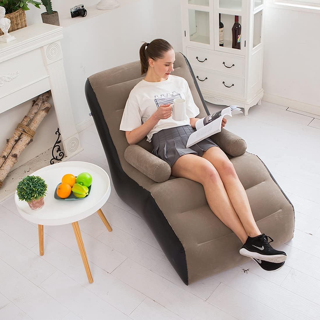 Folding Lazy Sofa,Inflatable L - Outdoor Furniture Small review and price