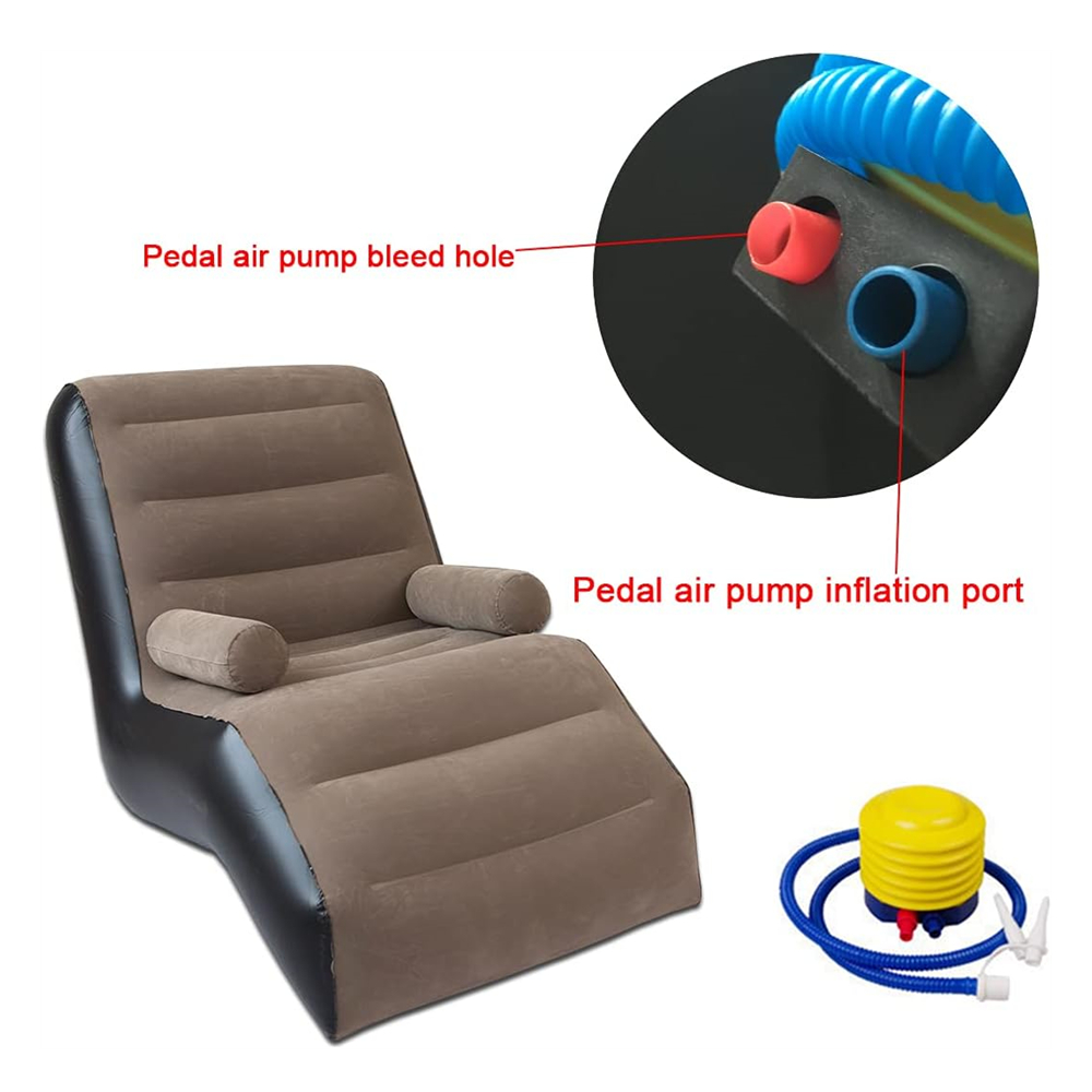 Folding Lazy Sofa,Inflatable L - Outdoor Furniture Small review and price
