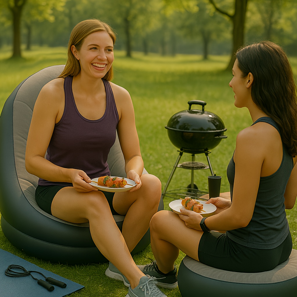 Inflatable Recliner Foldable I - Outdoor Daybed Sofa review and price