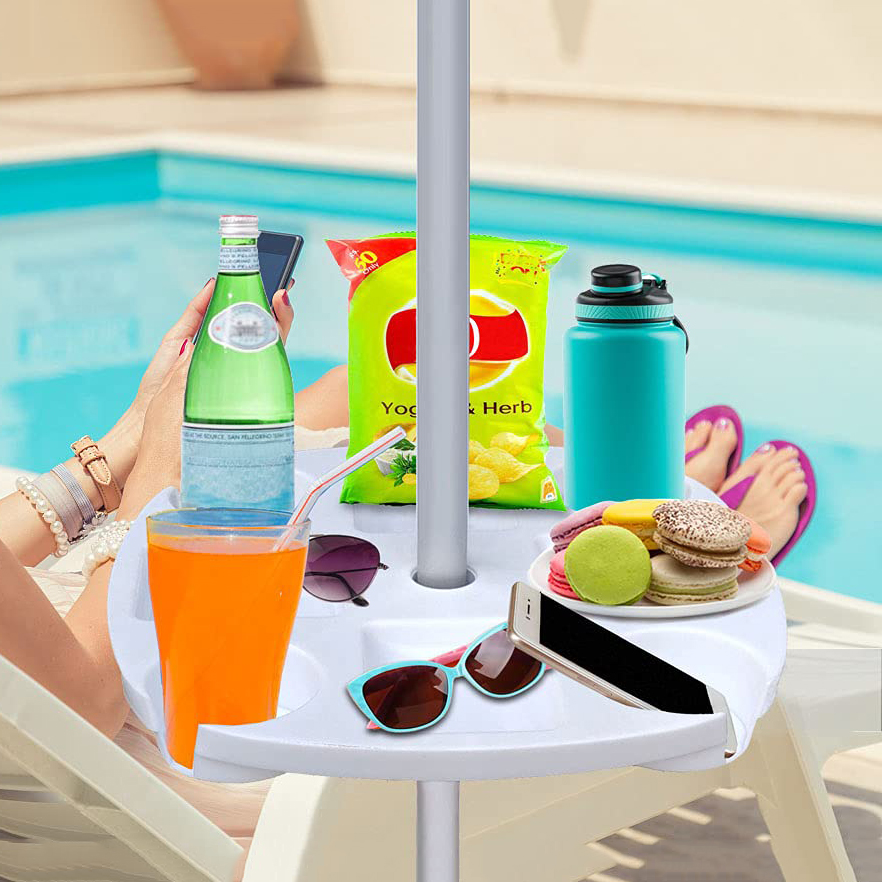 CYBeach Umbrella Tray, with 4  - Outdoor Furniture Sunbrella review and price