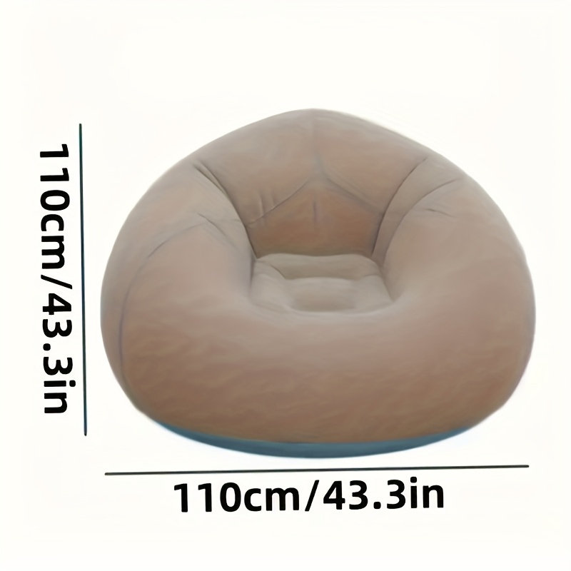 Flocked PVC Inflatable Sofa Ch - Outdoor Daybed Sofa review and price